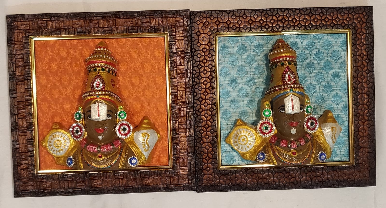 Square Relief Wall Hangings